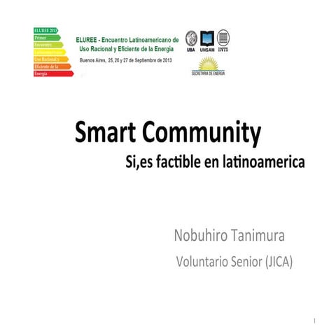 Smart communities