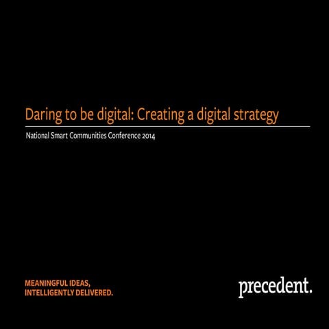 Creating a digital strategy for local government