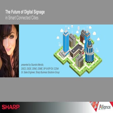 The Future of Digital Signage in Smart Connected Cities 