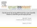 Smart Content Conference How Semantic Tech Helps Scientific Research