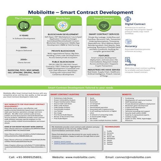 Smart contract development | PDF