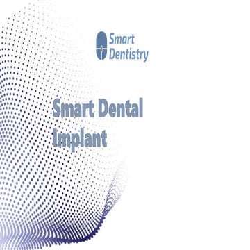 Smart Dental Implants Pptx