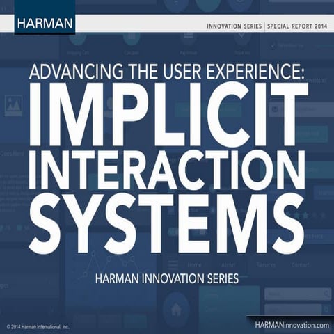 Smart Devices: Advancing the User Experience 