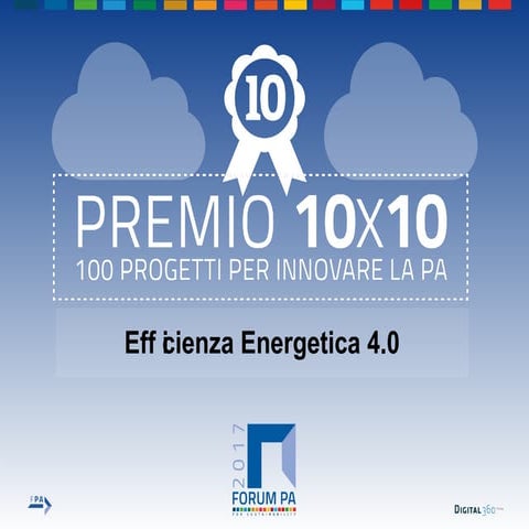 Smart domotics premio forum pa 2017