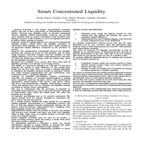 Dynamical smart liquidity on decentralized exchanges for lucrative market making