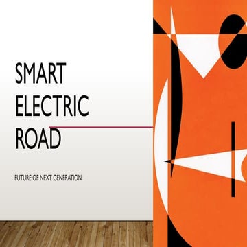 Smart Electric Roads: The Future of Next-Generation Electric Vehicle ...