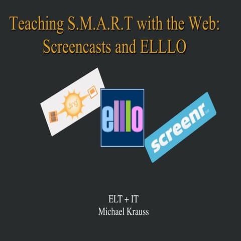 Smart elllo screencasting