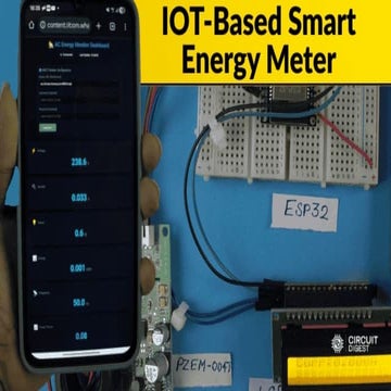 How to Design a Smart Energy Meter Using IoT with SMS Alerts | PPTX
