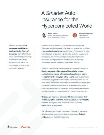 Smarter Auto for the Hyperconnected World 