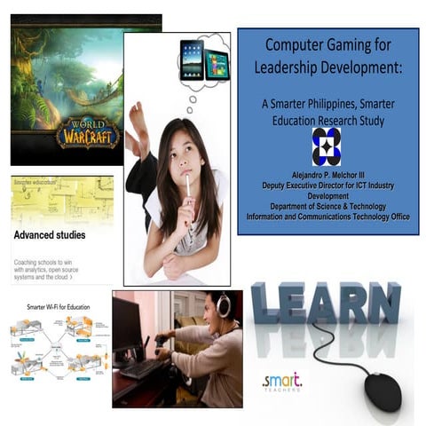 Computer gaming for leadership development