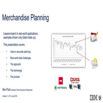 Smarter merchandise planning with spss and tm1