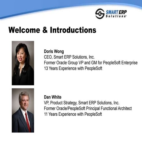 Tailor PeopleSoft Business Processes to Fit Your Needs – Without Customizations!