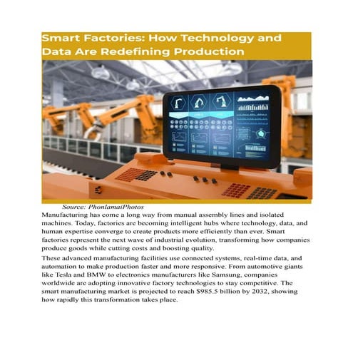 Smart Factories_ How Technology and Data Are Redefining Production.pdf