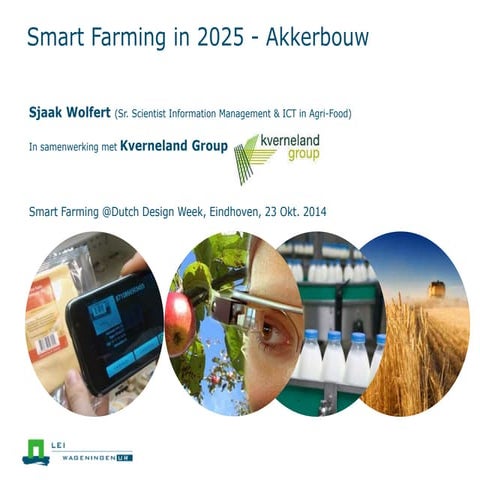 Smart farming in de akkerbouw 
