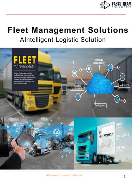 Smart fleet management solutions -Faststream Technologies