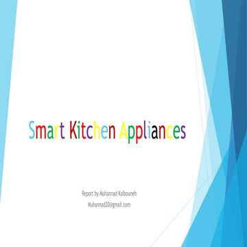 Smart future kitchen 