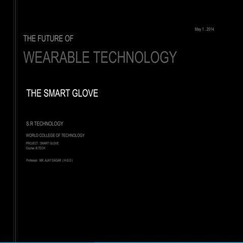 Smart glove