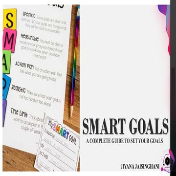 Smart goals - A Complete Guide to set your goals