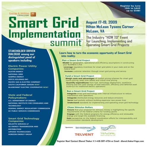 Smart Grid Implementation Summit