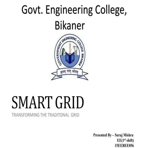 Smartgrid by suraj mishra37