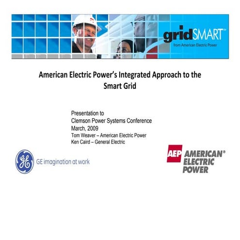 Smart grid aep_ge