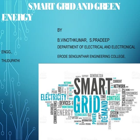 Smart grid and green energy   - copy - copy