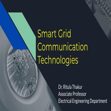 SMART GRID COMMUNICATION TECHNOLOGIES-Comprehensive research_Final.pptx
