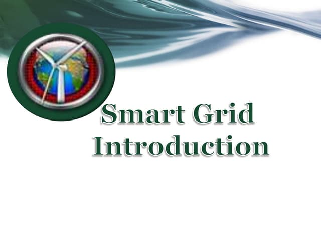 Smart Grid Introduction 