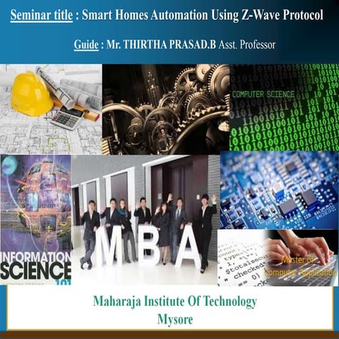 Smart home automation using z wave protocol