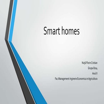 Smart homes