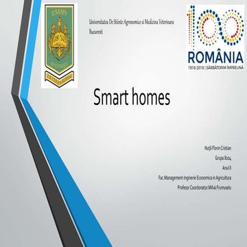 Smart homes
