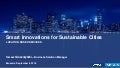 Smart innovations for Sustainable Cities