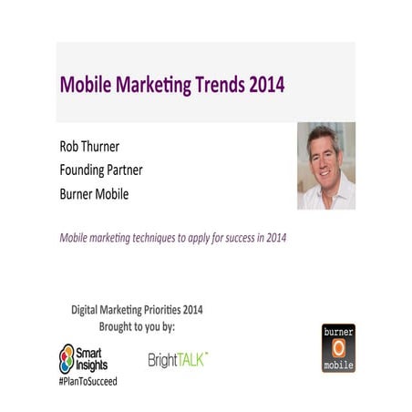 Smart insights mobile marketing trends 2014