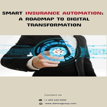 Smart Insurance Automation A Roadmap to Digital Transformation