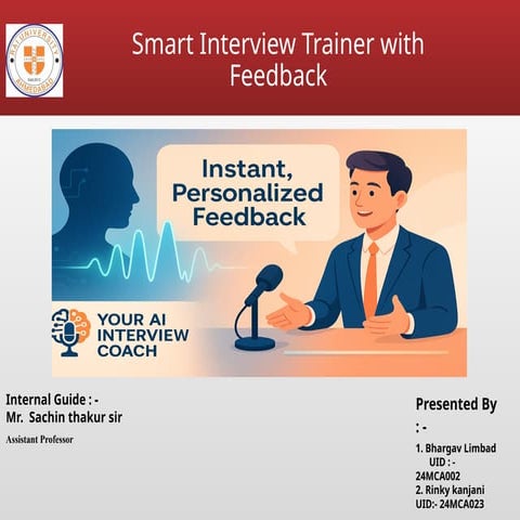 Smart interview trainer with feedback (1).pptx