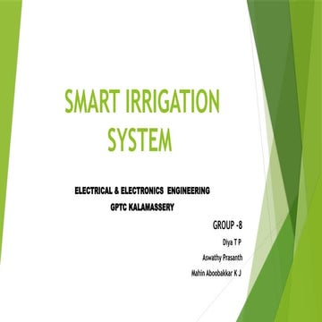 SMART IRRIGATION SYSTEM-2 engineering. Sub