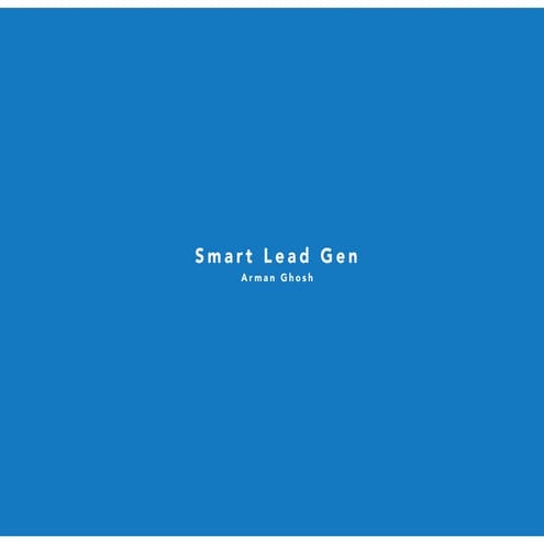 Smart Lead Generation