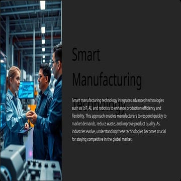 Smart Manufacturing Technology (1).pptx power