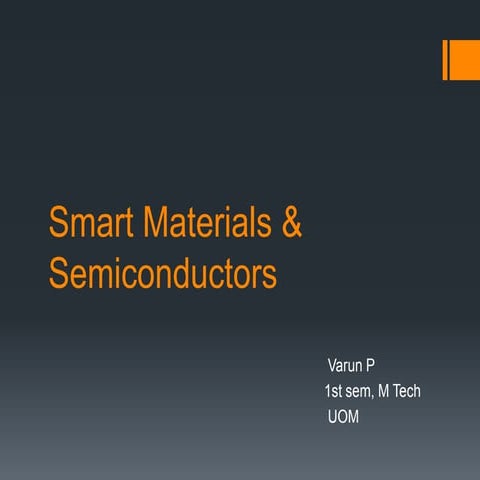 Smart materials almost 2