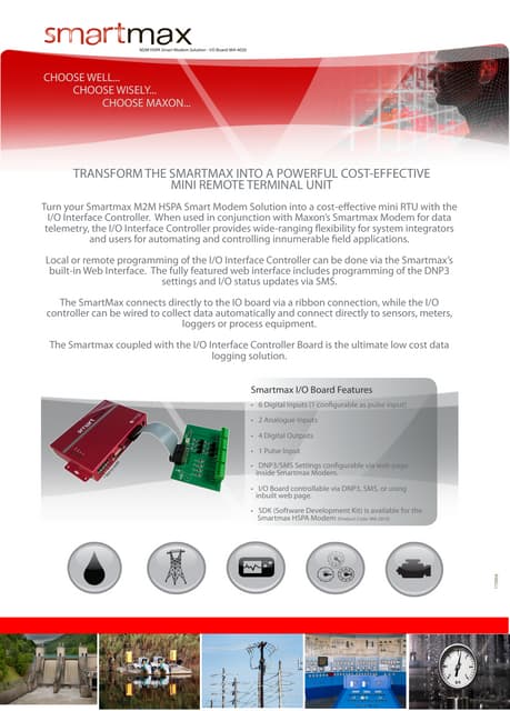 Mini IO Controller - Maxon Solutions | PDF | Computer Networking ...