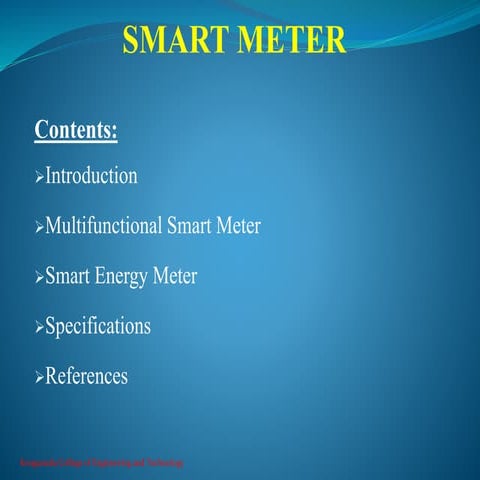 Smart meter