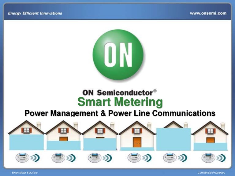 Smart Metering Power Management Power Line Communications