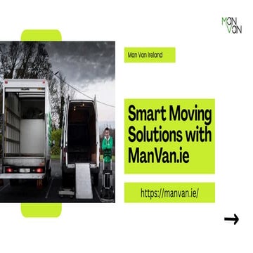 Smart Moving Solutions with The ManVan.ie