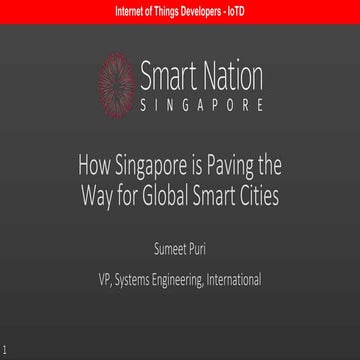 How Singapore is Paving the Way for Global Smart Cities