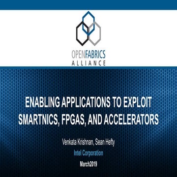 Enabling Applications to Exploit SmartNICs and FPGAs