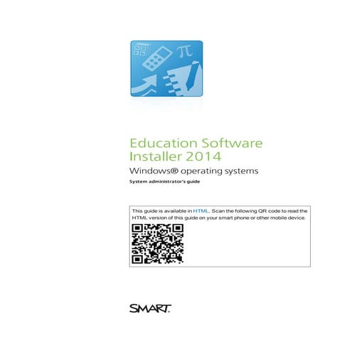 Smart notebook 2014 software admin guidlines