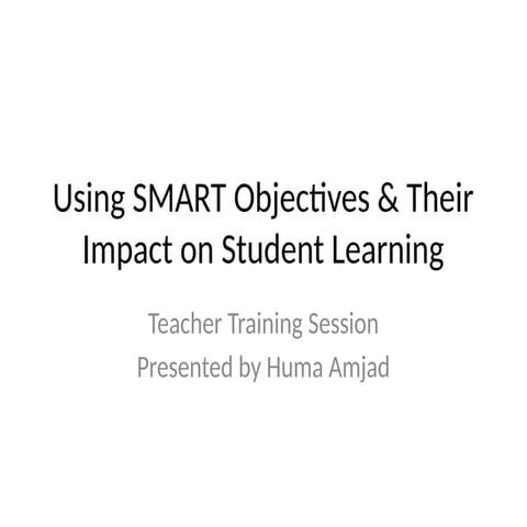 SMART_Objectives for lifes+Training.pptx