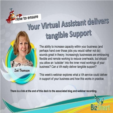 How to ensure your Virtual Assistant delivers Tangible support