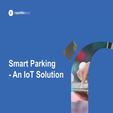 Smart Parking Concept - An Internet of Things Solution
