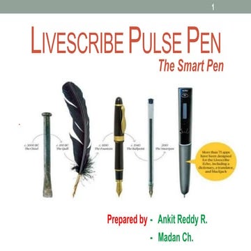 Smart pen(by ankit)